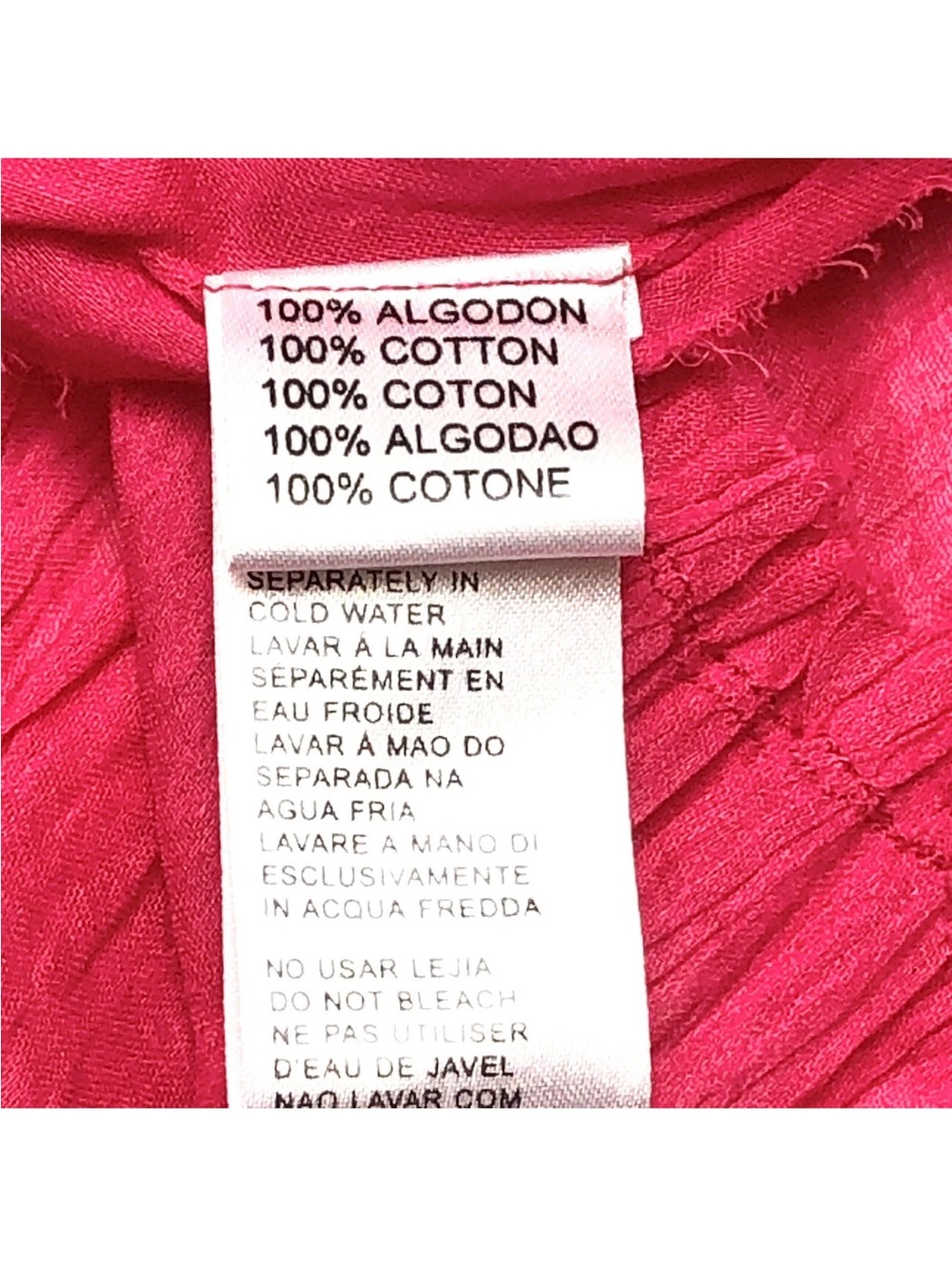 LOT OF 2: Banana Republic Eyelet Top & RUFFLED TIERED SKIRT COTTON HOT PINK MED - Picture 12 of 13